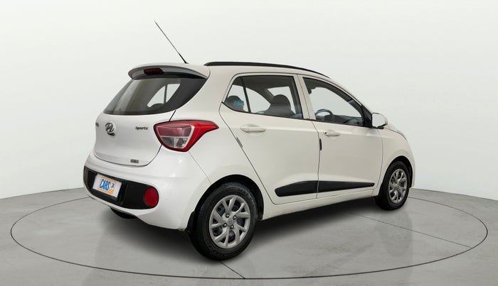 2019 Hyundai Grand i10 SPORTZ 1.2 KAPPA VTVT, Petrol, Manual, 87,817 km, Right Back Diagonal
