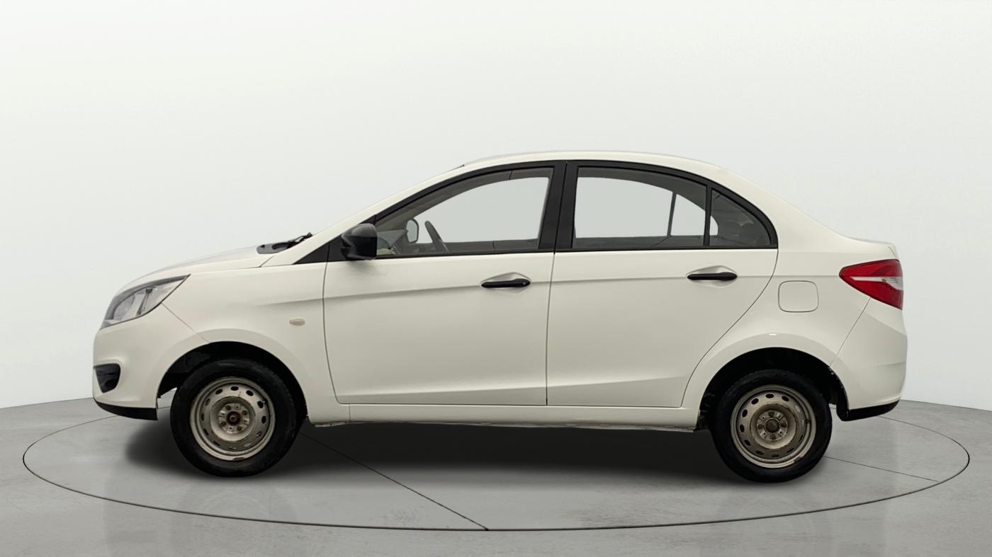 2017 Tata Zest XE PETROL, CNG, Manual, 70,123 km, Left Side