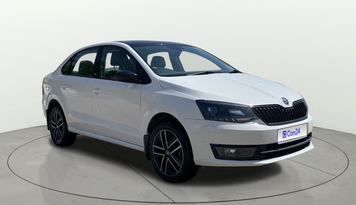 2019 Skoda Rapid STYLE 1.6 MPI AT, Petrol, Automatic, 82,335 km, Right Front Diagonal