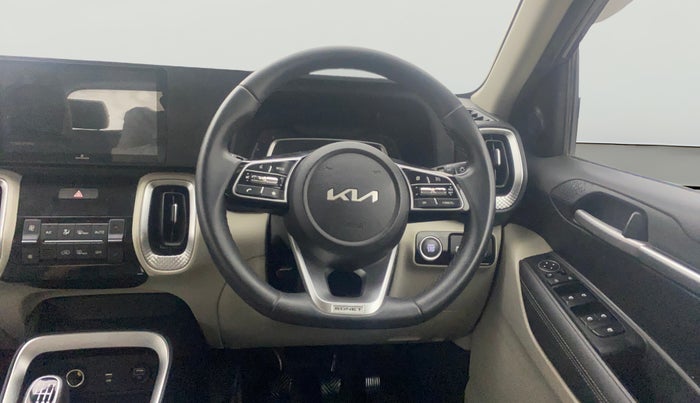 2021 KIA SONET HTX 1.5, Diesel, Manual, 34,880 km, Steering Wheel Close Up