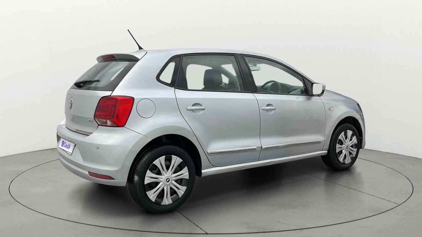 2014 Volkswagen Polo COMFORTLINE 1.5L, Diesel, Manual, 86,266 km, Right Back Diagonal