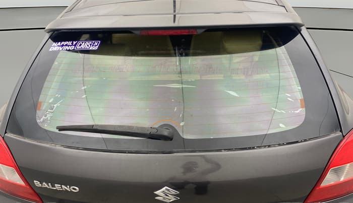 2016 Maruti Baleno DELTA PETROL 1.2, Petrol, Manual, 40,612 km, Rear Windshield