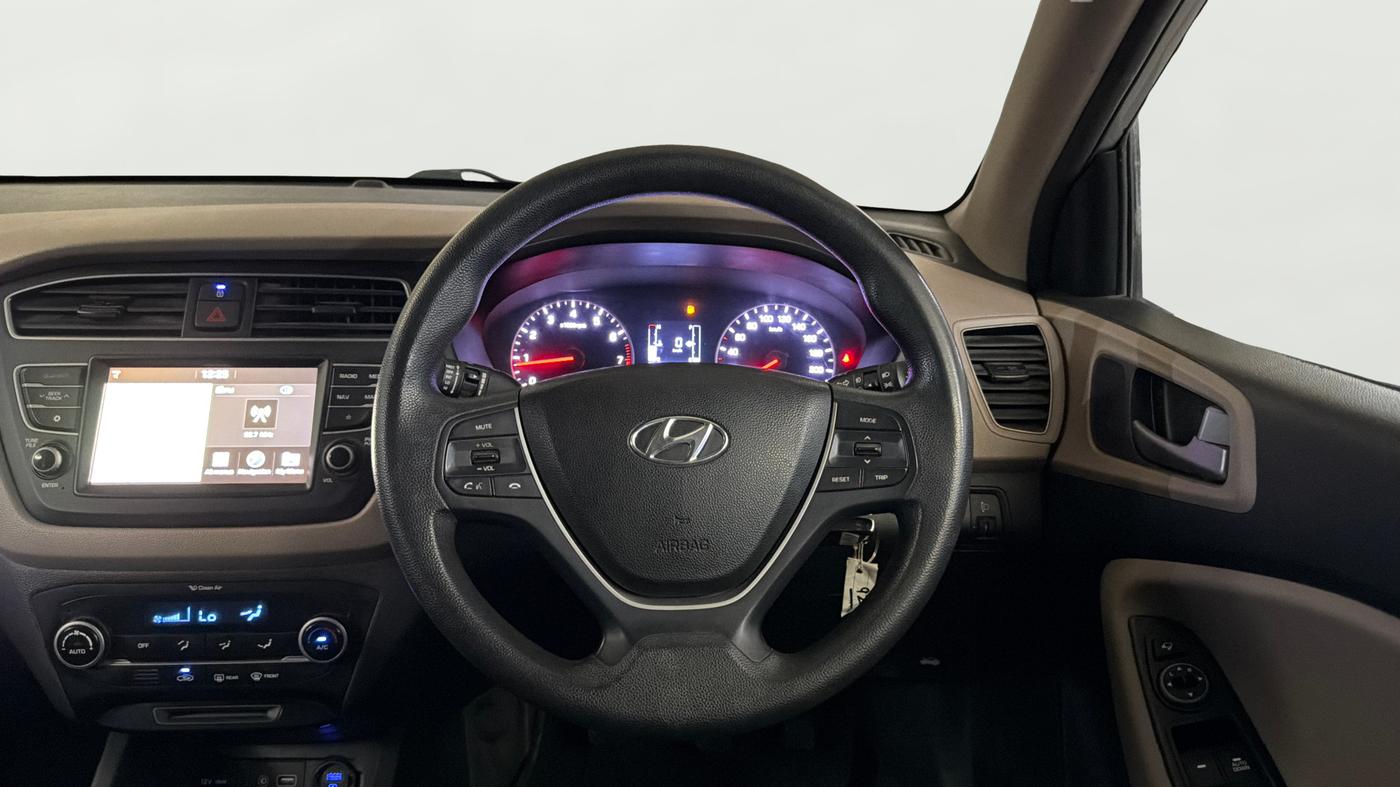 2018 Hyundai Elite i20 ASTA 1.2, Petrol, Manual, 70,605 km, Steering Wheel Close Up