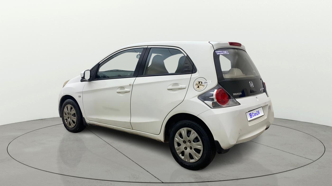 2013 Honda Brio S MT, Petrol, Manual, 72,108 km, Left Back Diagonal