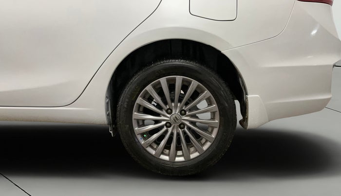 2017 Maruti Ciaz ALPHA 1.4 PETROL, Petrol, Manual, 77,023 km, Left Rear Wheel