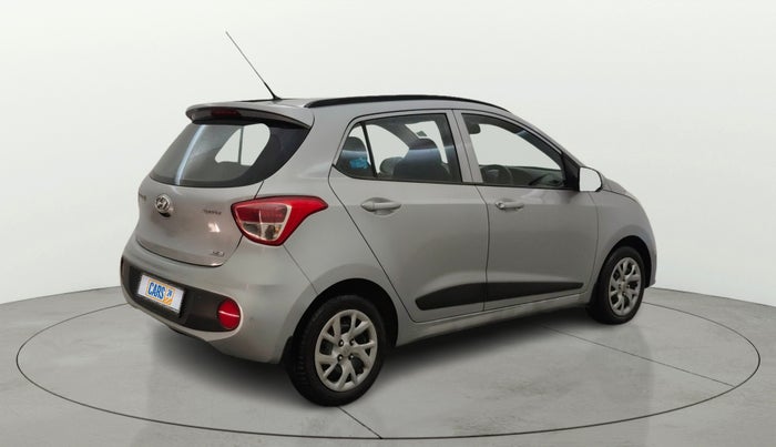 2019 Hyundai Grand i10 SPORTZ 1.2 KAPPA VTVT, Petrol, Manual, 51,800 km, Right Back Diagonal