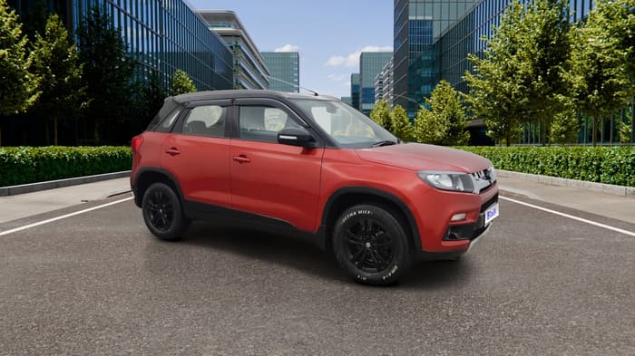 2018 Maruti Vitara Brezza ZDI PLUS AMT, Diesel, Automatic, 63,529 km, Right Front Diagonal