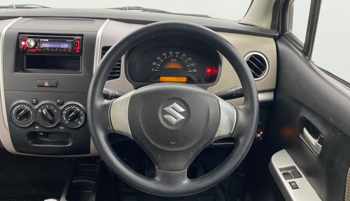 2013 Maruti Wagon R 1.0 LXI, CNG, Manual, 78,900 km, Steering Wheel Close Up