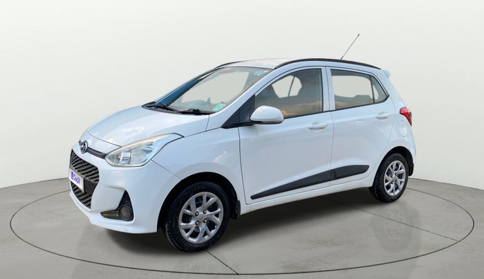 2019 Hyundai Grand i10 SPORTZ 1.2 KAPPA VTVT, Petrol, Manual, 71,471 km, Left Front Diagonal