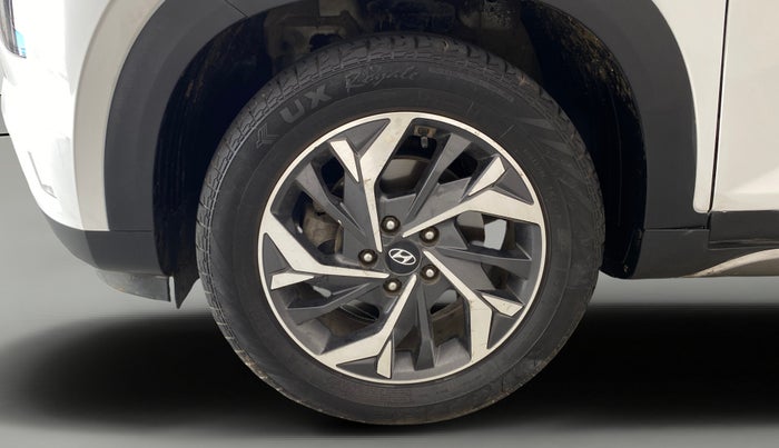 2021 Hyundai Creta SX (O) 1.5 DIESEL, Diesel, Manual, 1,22,408 km, Left Front Wheel