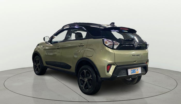 2022 Tata NEXON XZ PLUS (PREMIUM) KAZIRANGA DIESEL, Diesel, Manual, 57,219 km, Left Back Diagonal