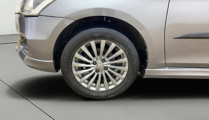 2016 Maruti Ciaz ZXI+, Petrol, Manual, 1,16,456 km, Left Front Wheel