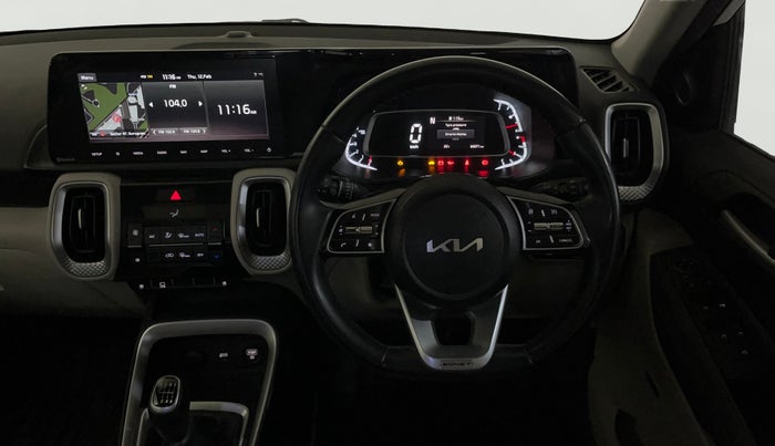 2021 KIA SONET HTX PLUS 1.0 IMT, Petrol, Manual, 64,263 km, Steering Wheel Close Up