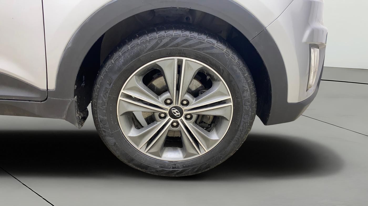 2018 Hyundai Creta SX PLUS AT 1.6 PETROL, Petrol, Automatic, 85,568 km, Right Front Wheel