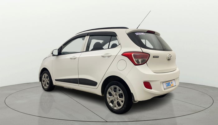 2016 Hyundai Grand i10 SPORTZ 1.2 KAPPA VTVT, Petrol, Manual, 93,454 km, Left Back Diagonal