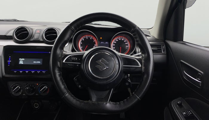 2023 Maruti Swift VXI AMT, Petrol, Automatic, 24,448 km, Steering Wheel Close Up