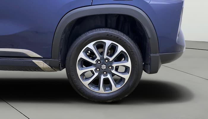 2023 Maruti Grand Vitara ALPHA SMART HYBRID AT, Petrol, Automatic, 92,996 km, Left Rear Wheel