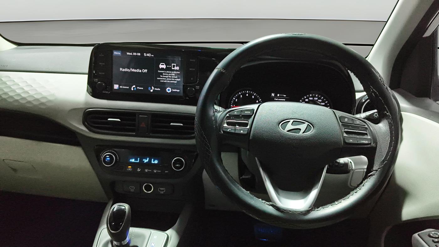 2023 Hyundai GRAND I10 NIOS SPORTZ AMT 1.2 KAPPA VTVT, Petrol, Automatic, 18,951 km, Steering Wheel Close Up