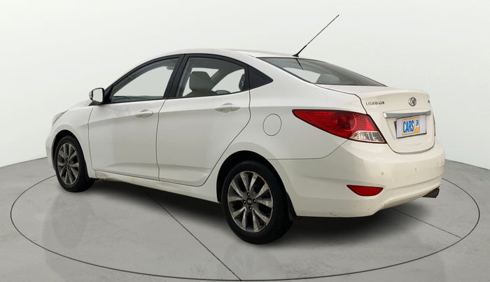 2015 Hyundai Verna FLUIDIC 1.6 CRDI SX, Diesel, Manual, 33,813 km, Left Back Diagonal