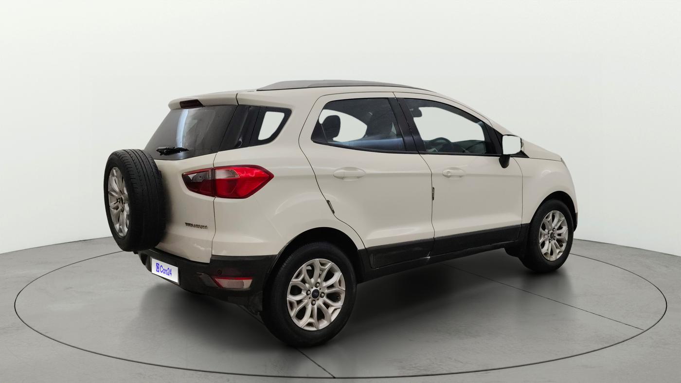 2015 Ford Ecosport TITANIUM 1.5L PETROL AT, Petrol, Automatic, 76,348 km, Right Back Diagonal