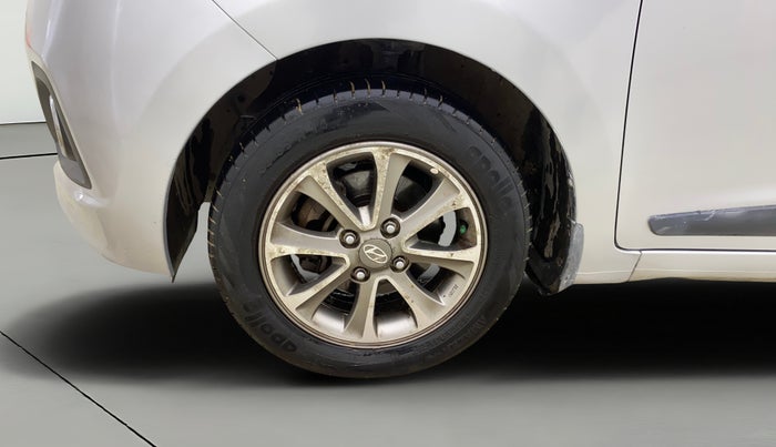 2014 Hyundai Grand i10 ASTA 1.2 KAPPA VTVT, CNG, Manual, 79,567 km, Left Front Wheel