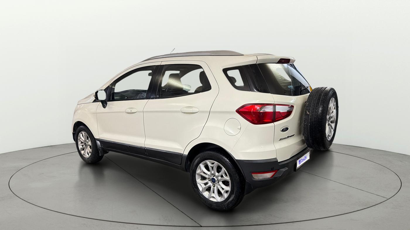 2015 Ford Ecosport TITANIUM 1.5L PETROL AT, Petrol, Automatic, 19,675 km, Left Back Diagonal