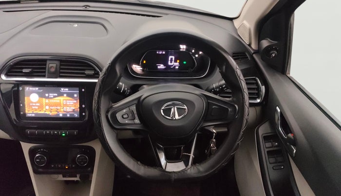 2023 Tata Tiago XZ PLUS CNG, CNG, Manual, 50,250 km, Steering Wheel Close Up