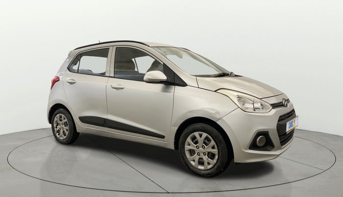 2016 Hyundai Grand i10 SPORTZ 1.2 KAPPA VTVT, Petrol, Manual, 26,923 km, Right Front Diagonal