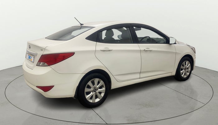 2015 Hyundai Verna FLUIDIC 4S 1.6 VTVT S, Petrol, Manual, 70,903 km, Right Back Diagonal