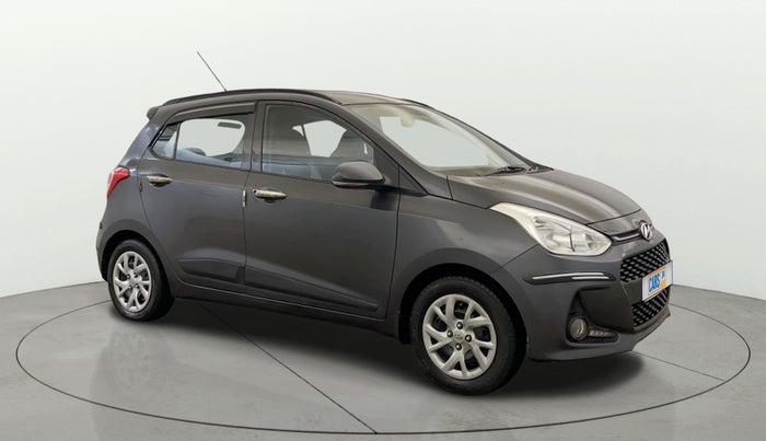 2019 Hyundai Grand i10 SPORTZ 1.2 KAPPA VTVT, CNG, Manual, 58,250 km, Right Front Diagonal