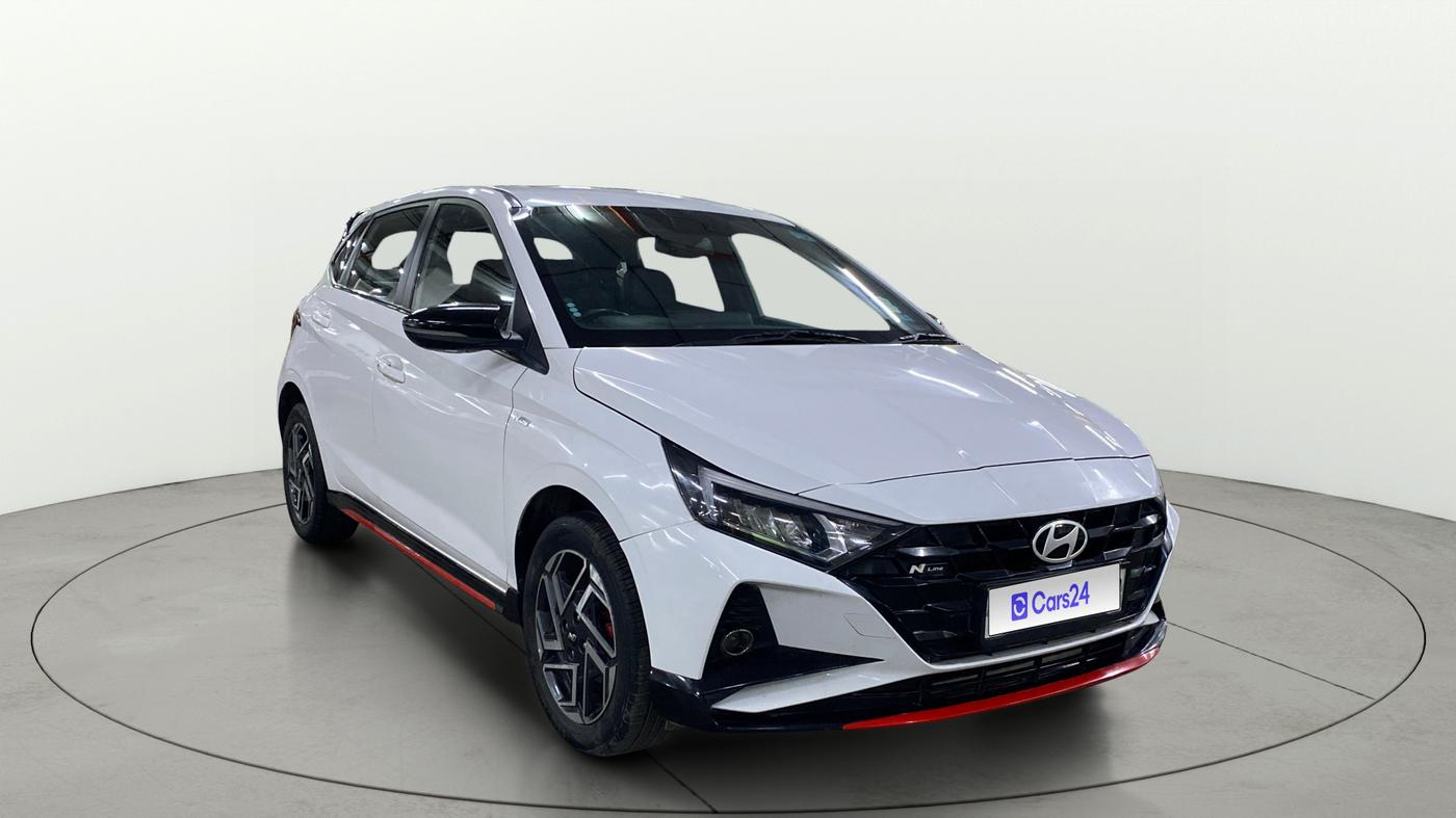 2023 Hyundai NEW I20 N LINE N8 1.0 TURBO DCT, Petrol, Automatic, 11,589 km, Right Front Diagonal