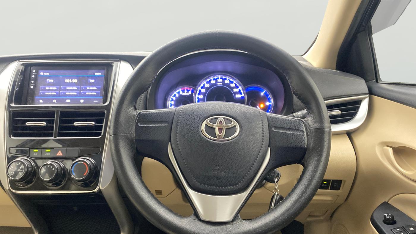 2021 Toyota YARIS J MT, Petrol, Manual, 57,949 km, Steering Wheel Close Up
