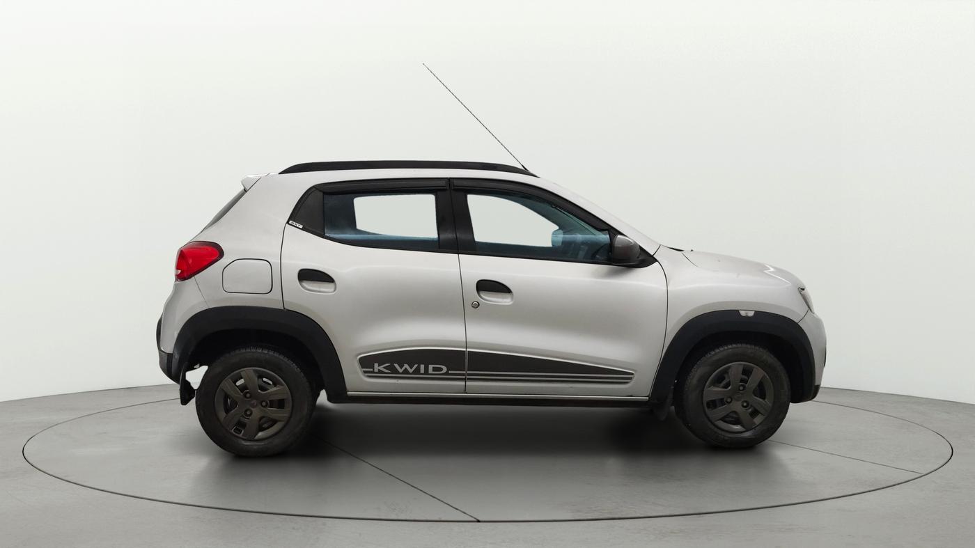 2019 Renault Kwid RXT 1.0 AMT (O), Petrol, Automatic, 55,391 km, Right Side View