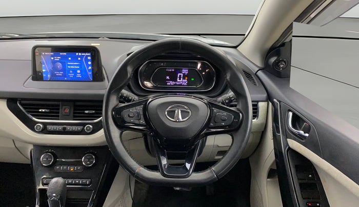 2020 Tata NEXON XZA PLUS (O) PETROL, Petrol, Automatic, 60,209 km, Steering Wheel Close Up