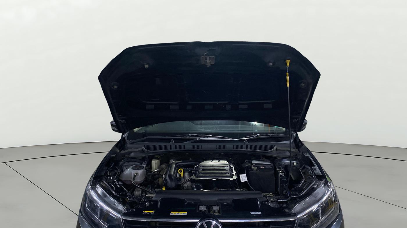 2023 Volkswagen VIRTUS HIGHLINE TSI 1.0 AT, Petrol, Automatic, 75,629 km, Open Bonet