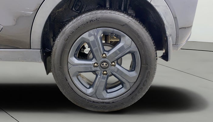 2021 Tata NEXON XZ PLUS (O) PETROL DARK EDITION, Petrol, Manual, 19,282 km, Left Rear Wheel