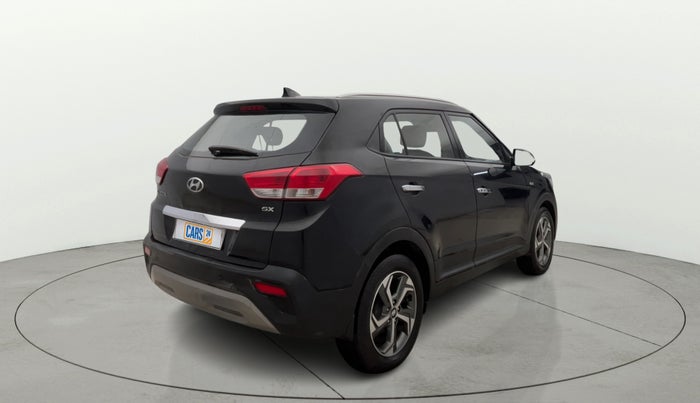 2018 Hyundai Creta SX AT 1.6 PETROL, Petrol, Automatic, 77,251 km, Right Back Diagonal