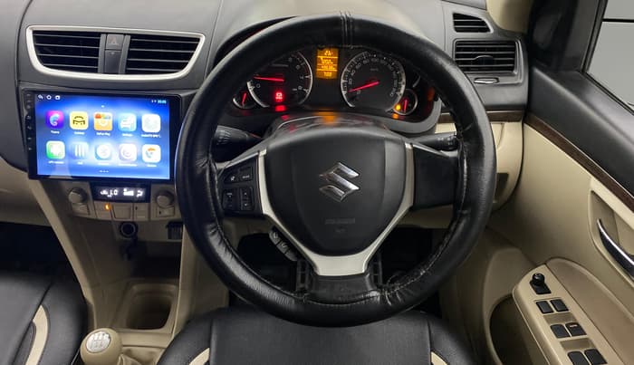 2016 Maruti Swift Dzire ZXI, Petrol, Manual, 49,600 km, Steering Wheel Close Up