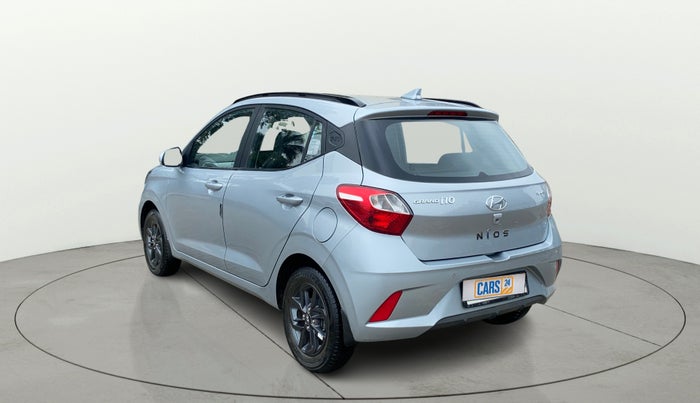 2021 Hyundai GRAND I10 NIOS SPORTZ AMT 1.2 KAPPA VTVT, Petrol, Automatic, 17,782 km, Left Back Diagonal