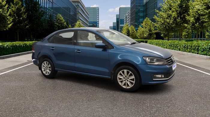 2016 Volkswagen Vento HIGHLINE 1.5 AT, Diesel, Automatic, 1,15,955 km, Right Front Diagonal