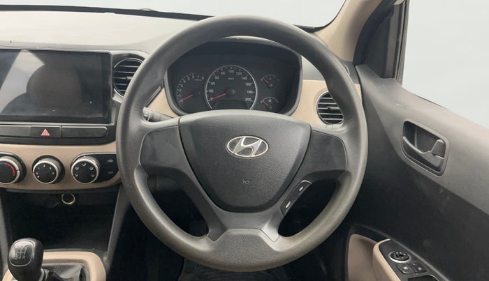 2014 Hyundai Grand i10 MAGNA 1.2 KAPPA VTVT, CNG, Manual, 72,710 km, Steering Wheel Close Up
