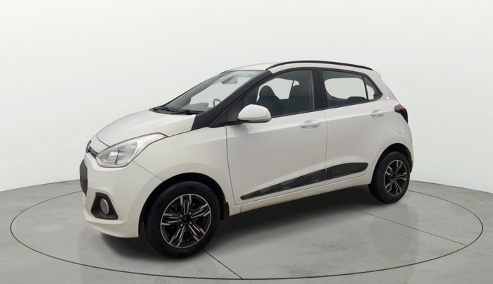 2015 Hyundai Grand i10 SPORTZ 1.2 KAPPA VTVT, Petrol, Manual, 71,943 km, Left Front Diagonal