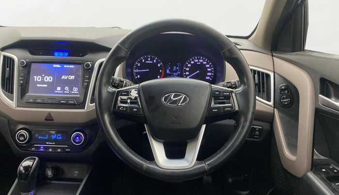 2018 Hyundai Creta SX AT 1.6 PETROL, Petrol, Automatic, 75,361 km, Steering Wheel Close Up