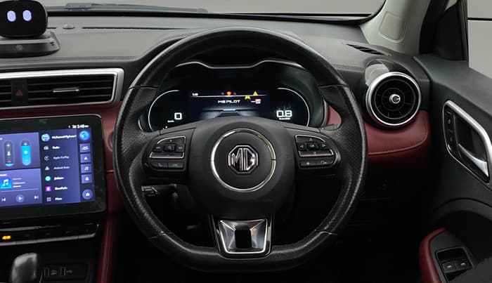 2022 MG ASTOR SAVVY 1.5 CVT S RED, Petrol, Automatic, 44,293 km, Steering Wheel Close Up