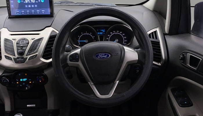2016 Ford Ecosport TITANIUM 1.5L PETROL, Petrol, Manual, 81,588 km, Steering Wheel Close Up