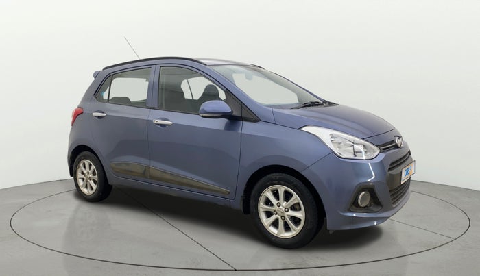 2016 Hyundai Grand i10 ASTA AT 1.2 KAPPA VTVT, Petrol, Automatic, 34,735 km, Right Front Diagonal