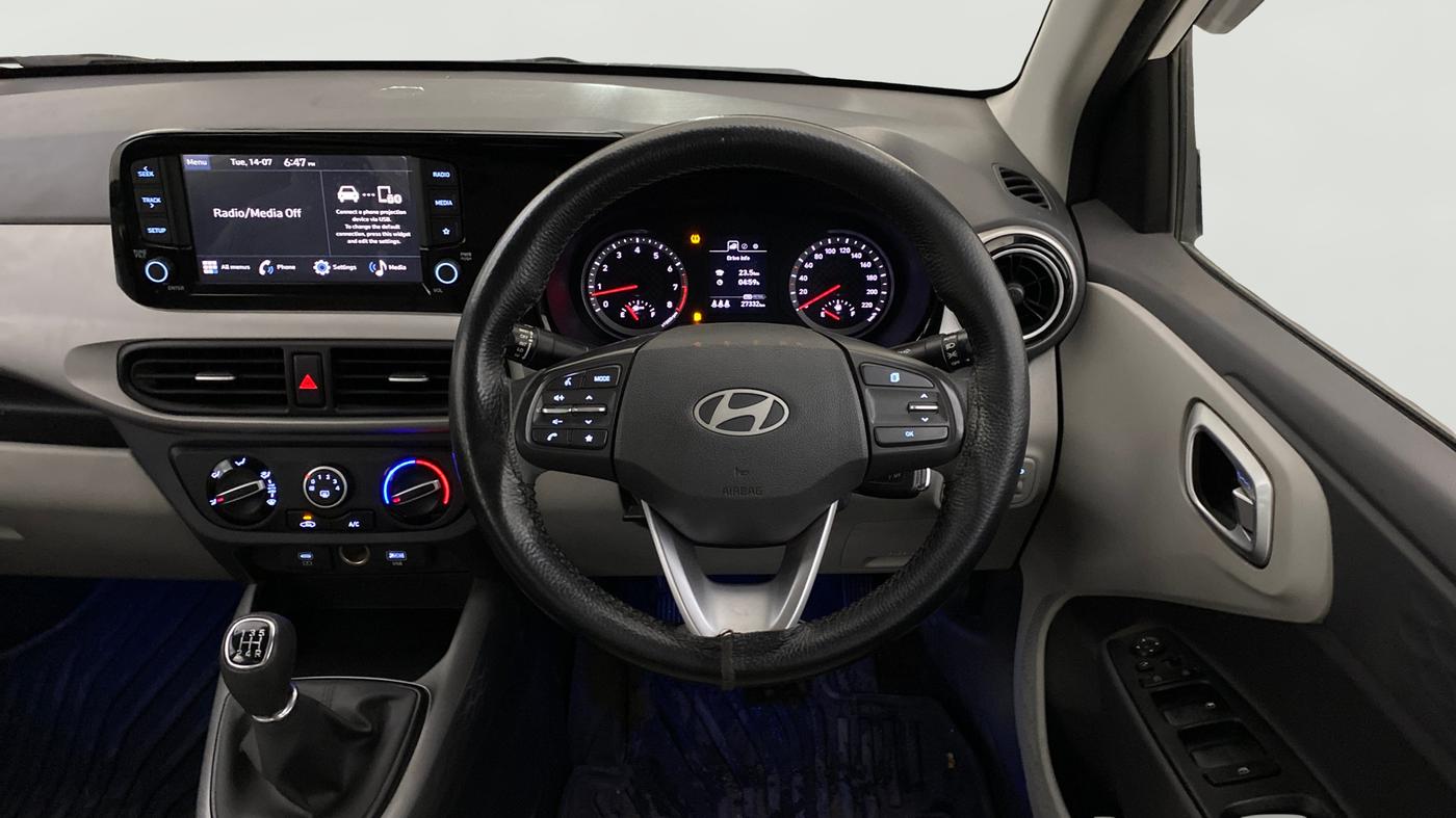 2024 Hyundai GRAND I10 NIOS Sportz 1.2 HY-CNG Duo, CNG, Manual, 27,331 km, Steering Wheel Close Up