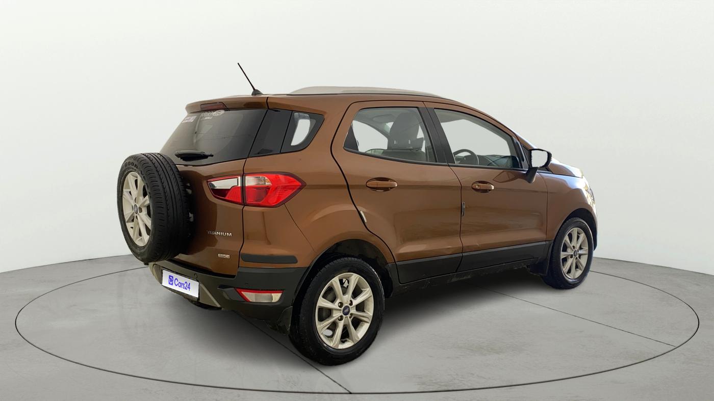 2021 Ford Ecosport TITANIUM 1.5L DIESEL, Diesel, Manual, 47,126 km, Right Back Diagonal