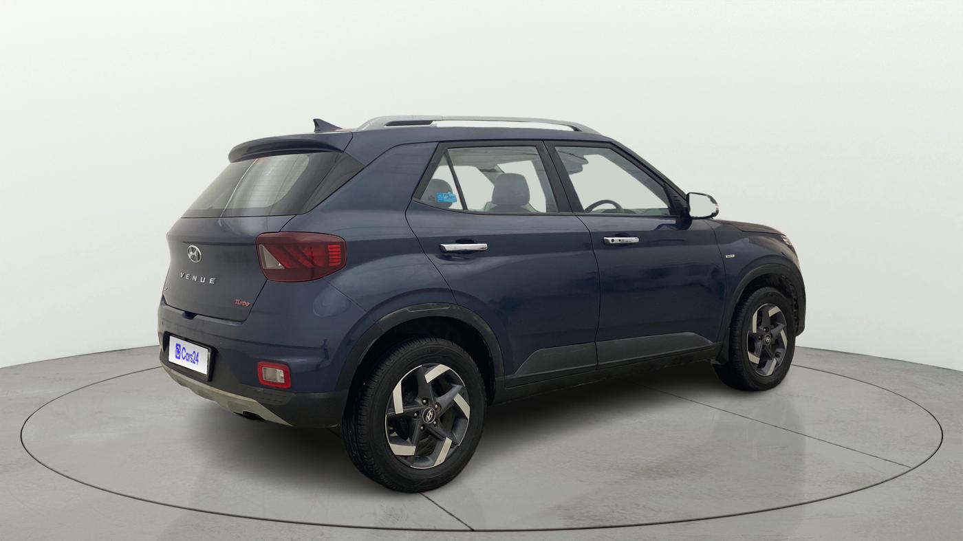 2021 Hyundai VENUE SX PLUS 1.0 TURBO DCT, Petrol, Automatic, 75,536 km, Right Back Diagonal