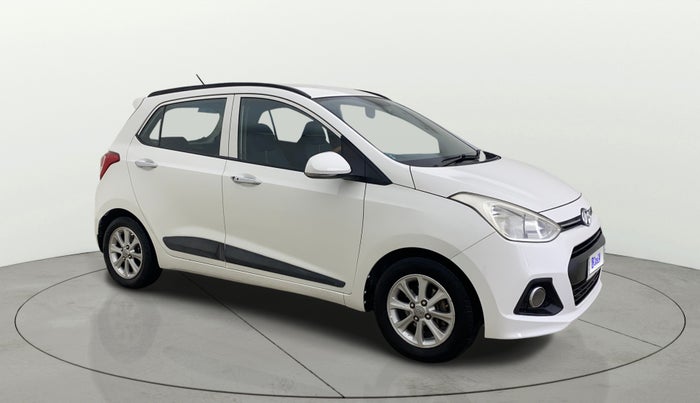 2015 Hyundai Grand i10 ASTA AT 1.2 KAPPA VTVT, CNG, Automatic, 1,24,302 km, Right Front Diagonal
